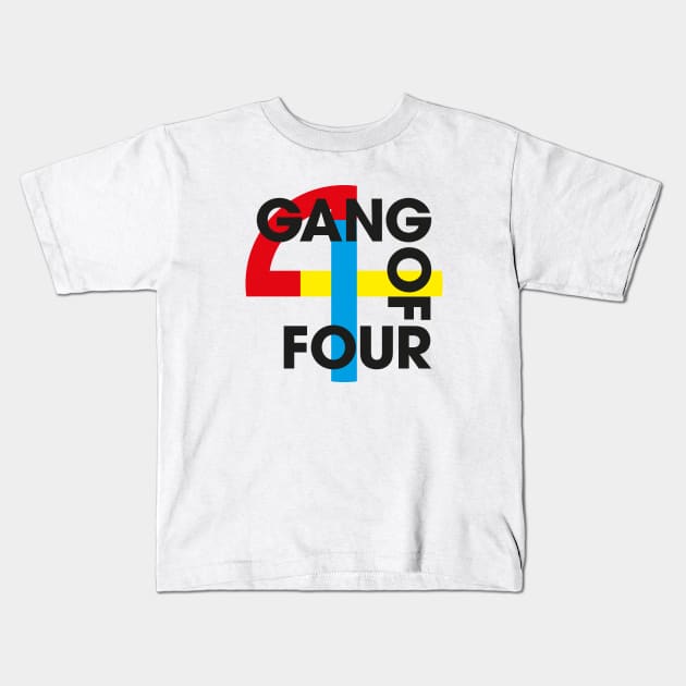 Gang of Four Kids T-Shirt by ProductX